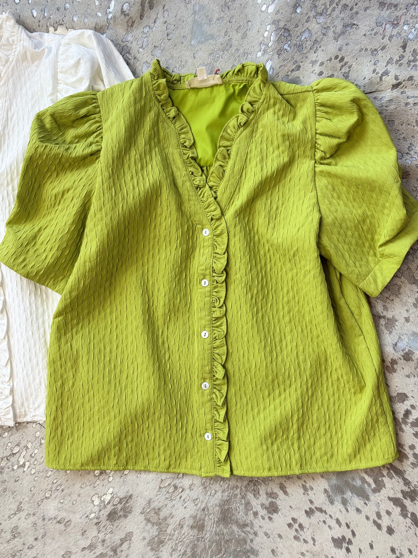 Bella Button Up Top