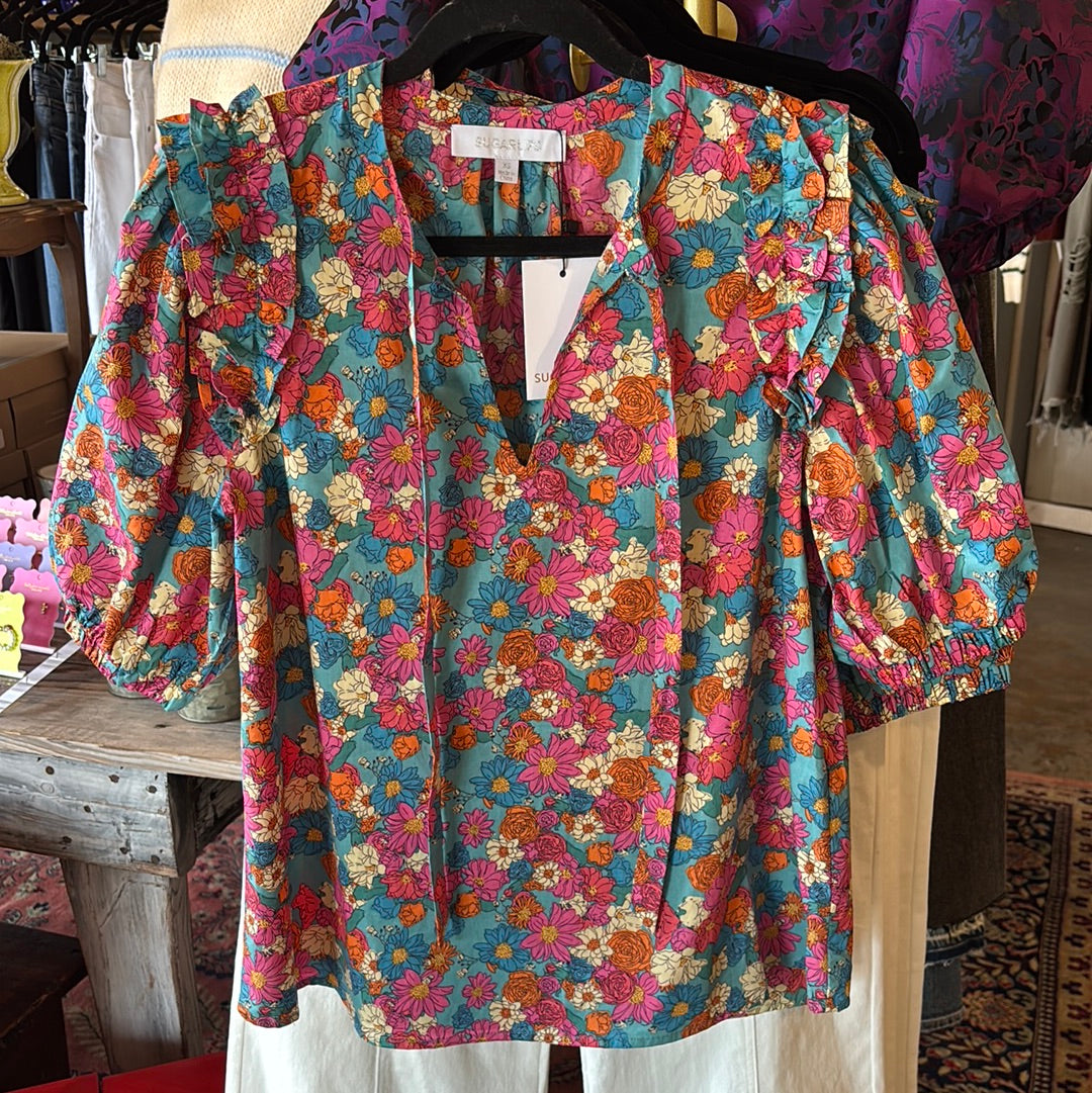 Marvie Floral Blouse