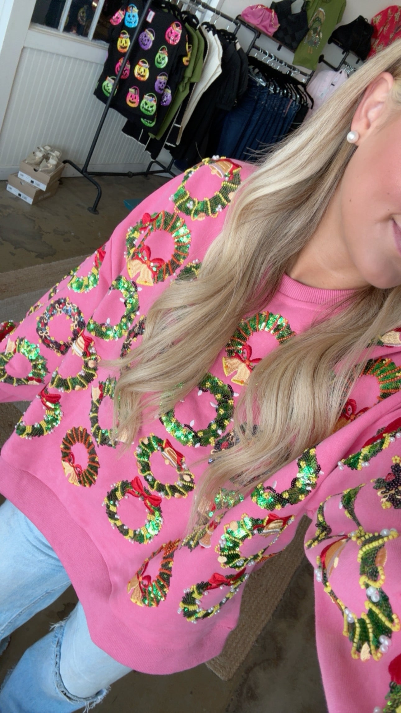 Queen of Sparkles Hot Pink Multi Wreaths