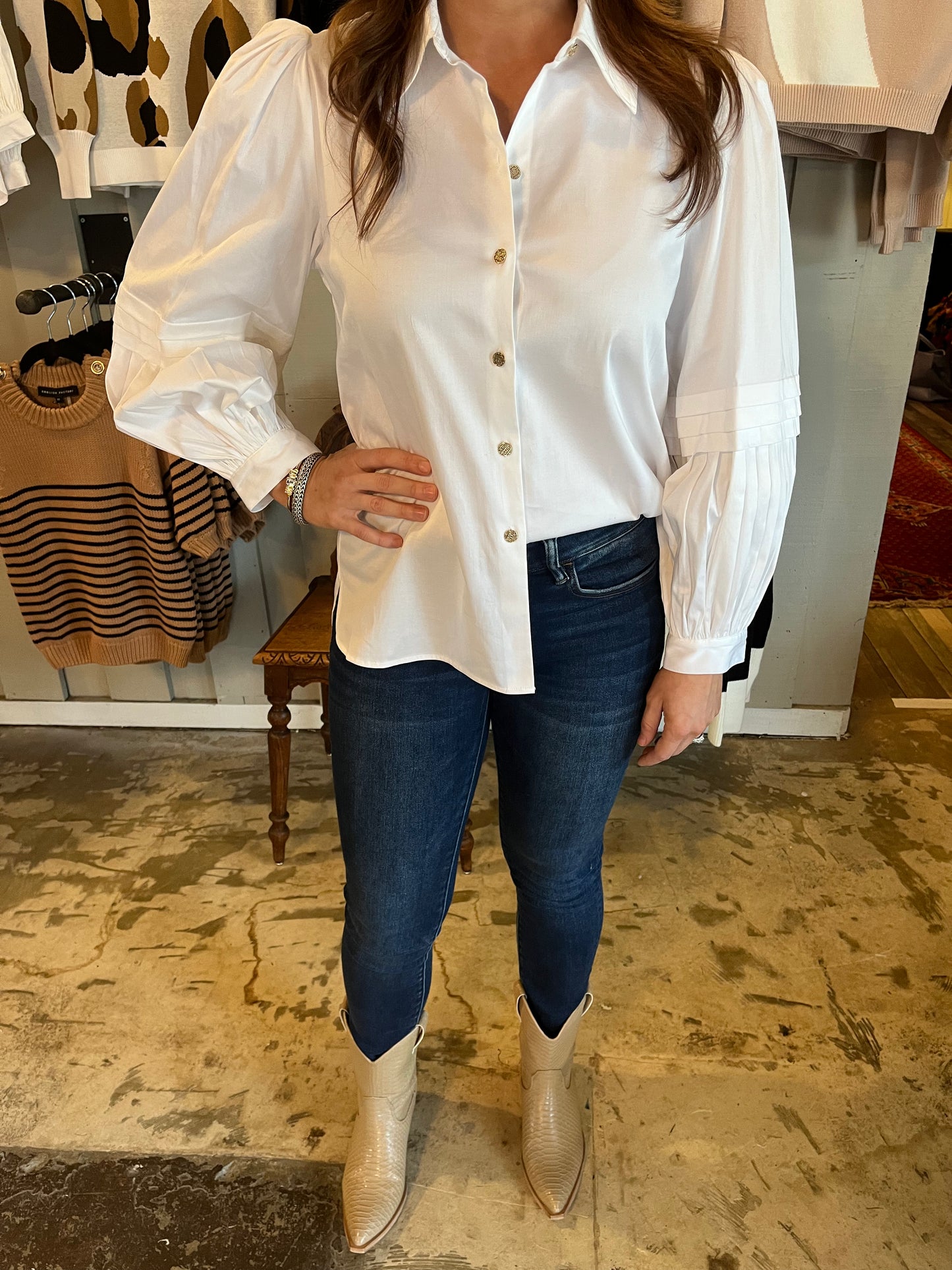 Emily McCarthy Cotton Poplin Oxford