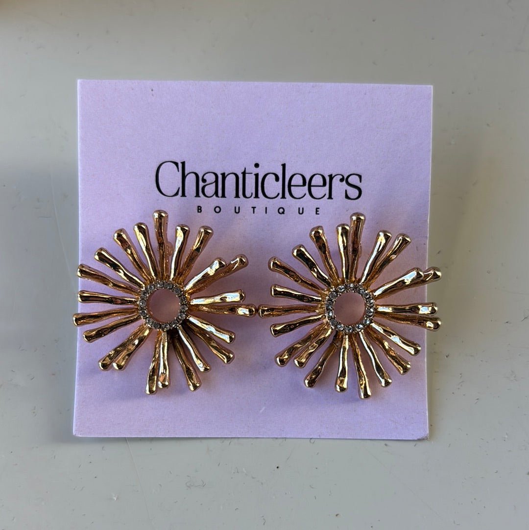 Casting Flower Earrings