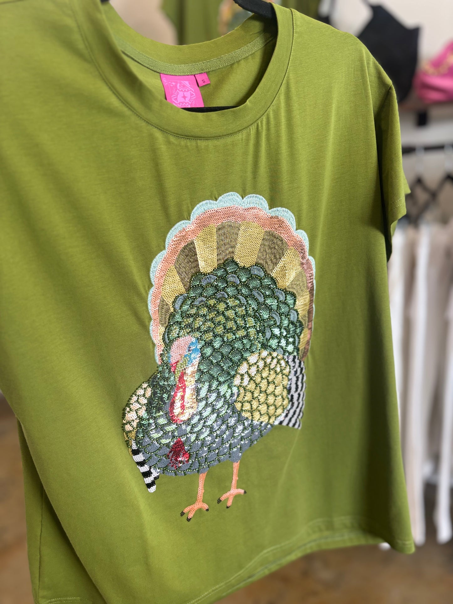Queen of Sparkles Turkey Top