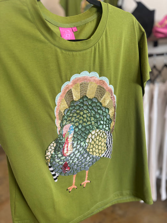Queen of Sparkles Turkey Top