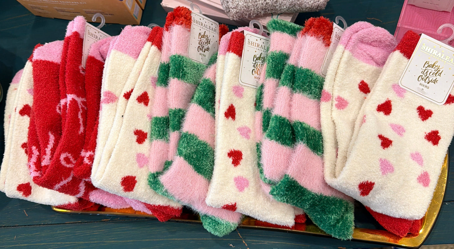 Candy Heart Socks