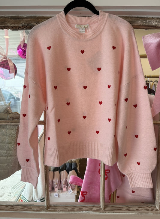 Hearts Sweater