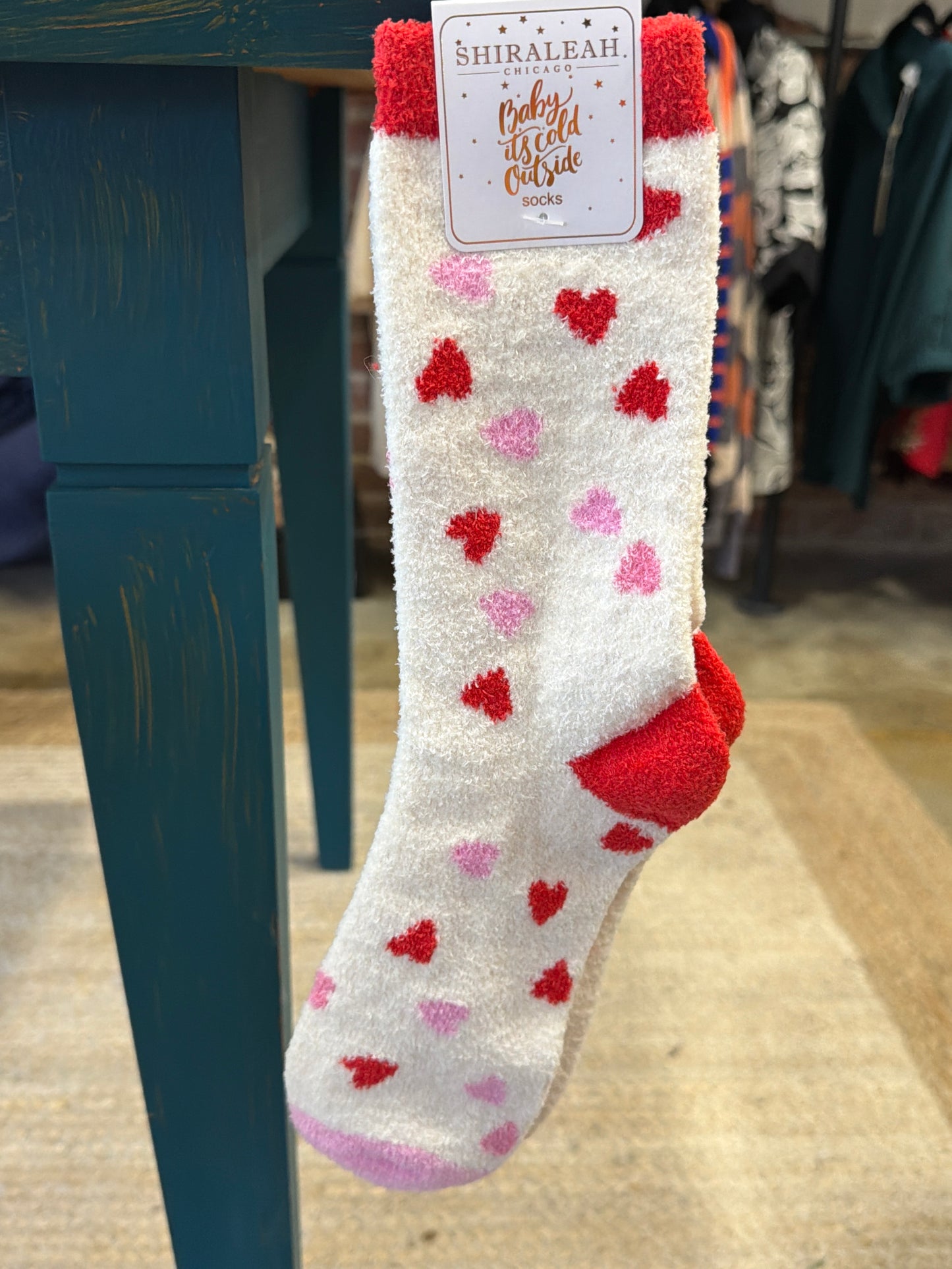 Candy Heart Socks