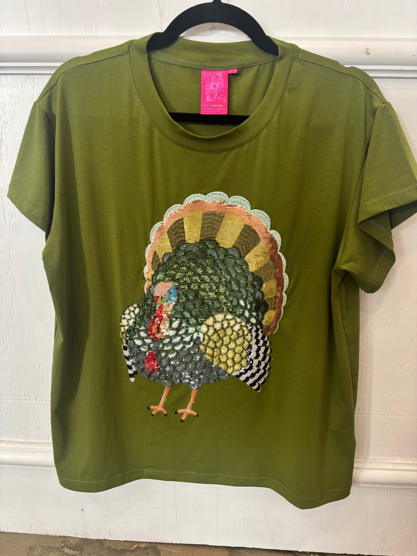Queen of Sparkles Turkey Top