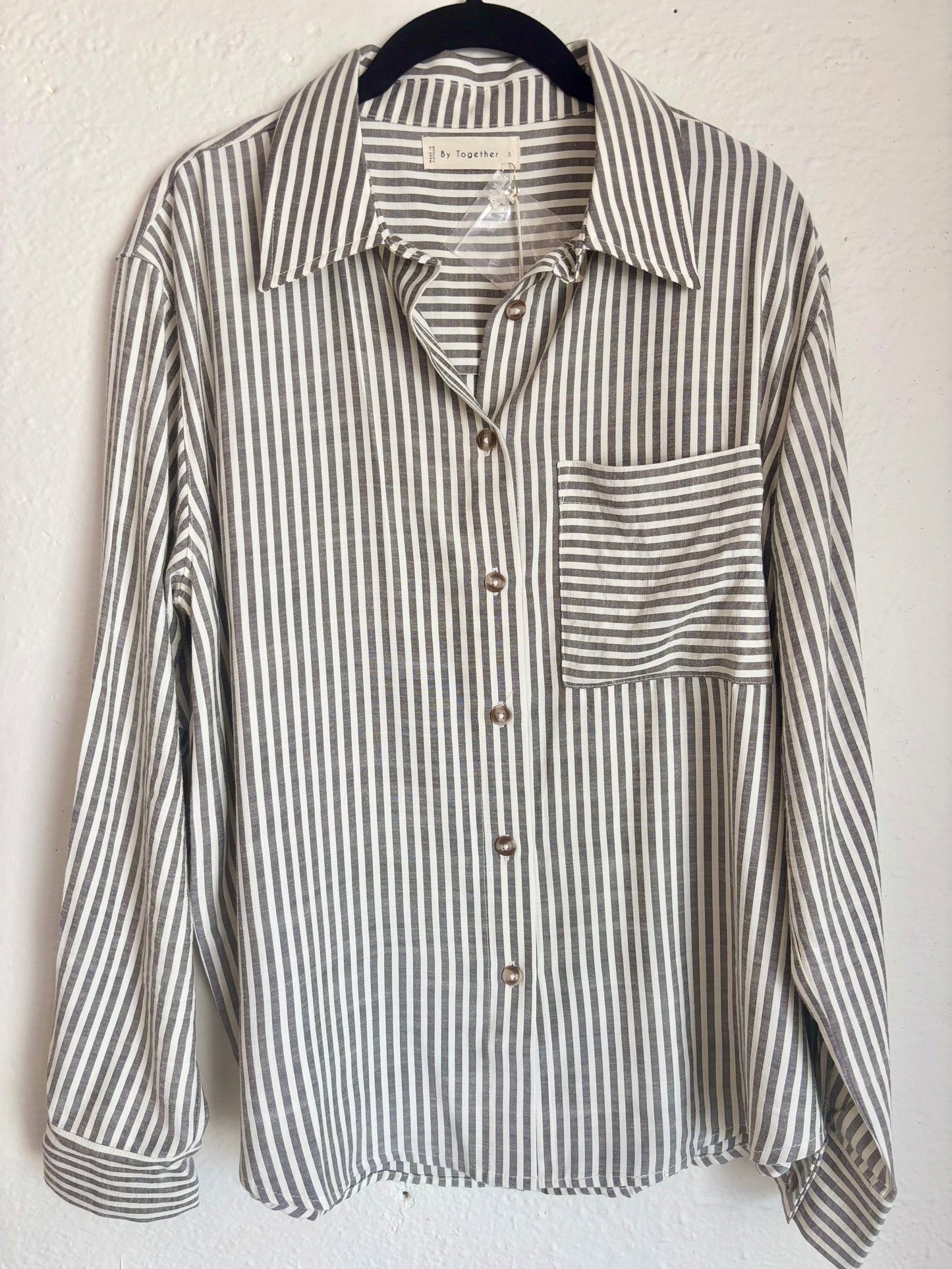 Georgia Stripe Button Down