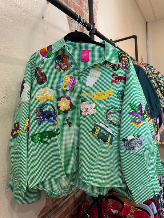 Louisiana Icon Queen of Sparkles