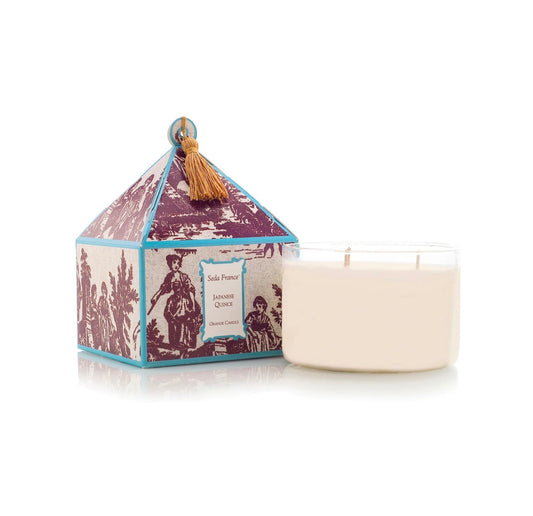 Japanese Quince 3 Wick Candle