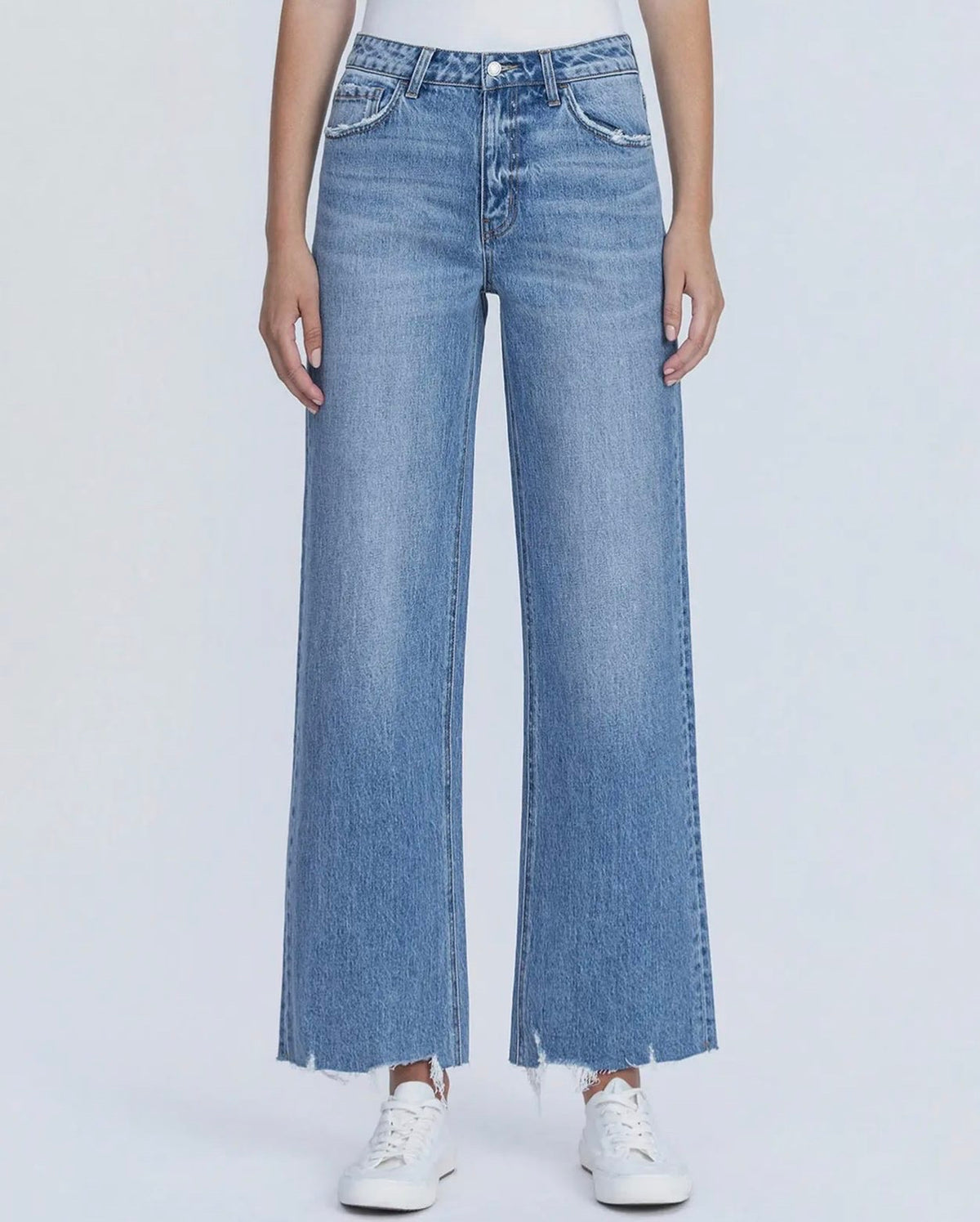 Olivia Wide Leg Vervet Jeans