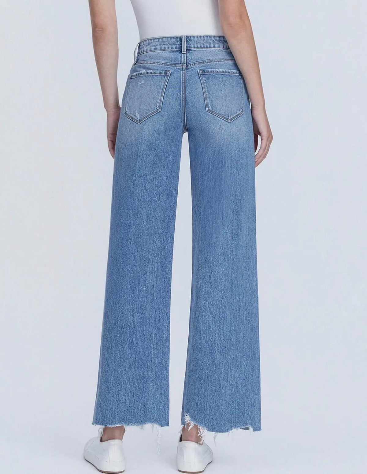 Olivia Wide Leg Vervet Jeans