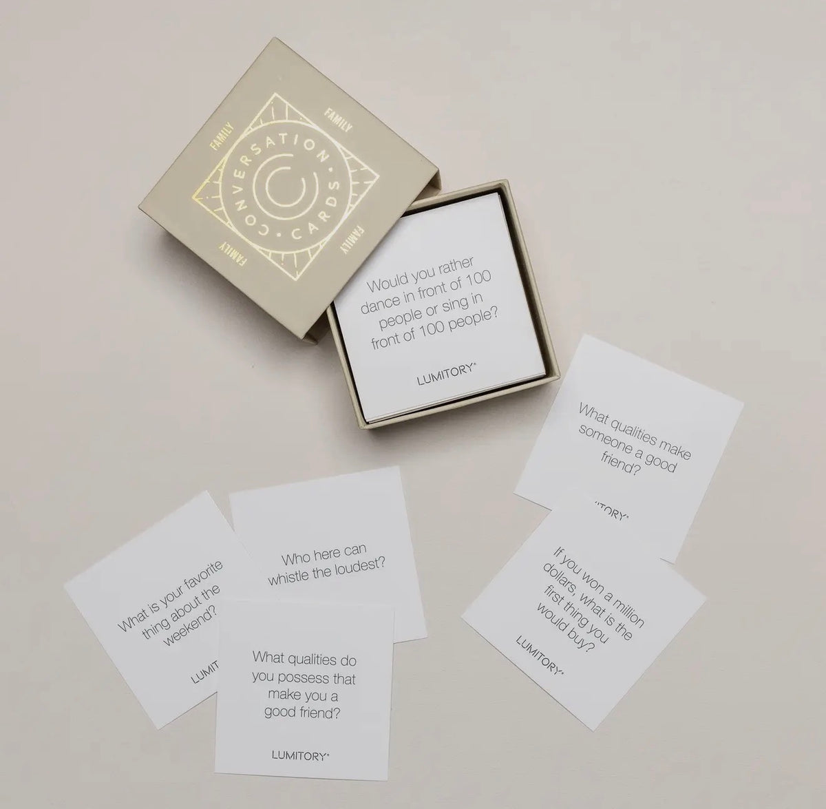 Lumitory Convo Cards