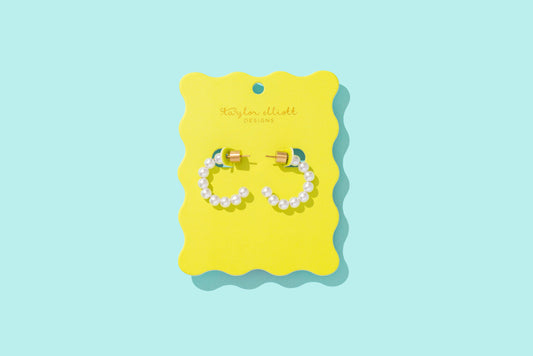 Gold-Plated w/ Pearls - Olivia
