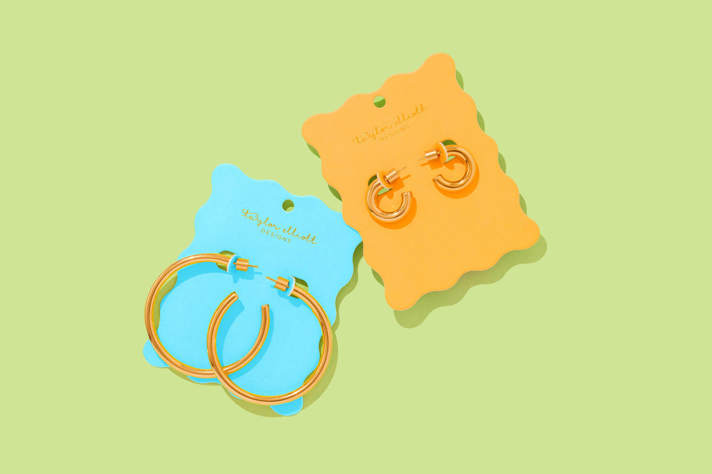 Hoop Earrings - Small - Gold-Plated - Terry