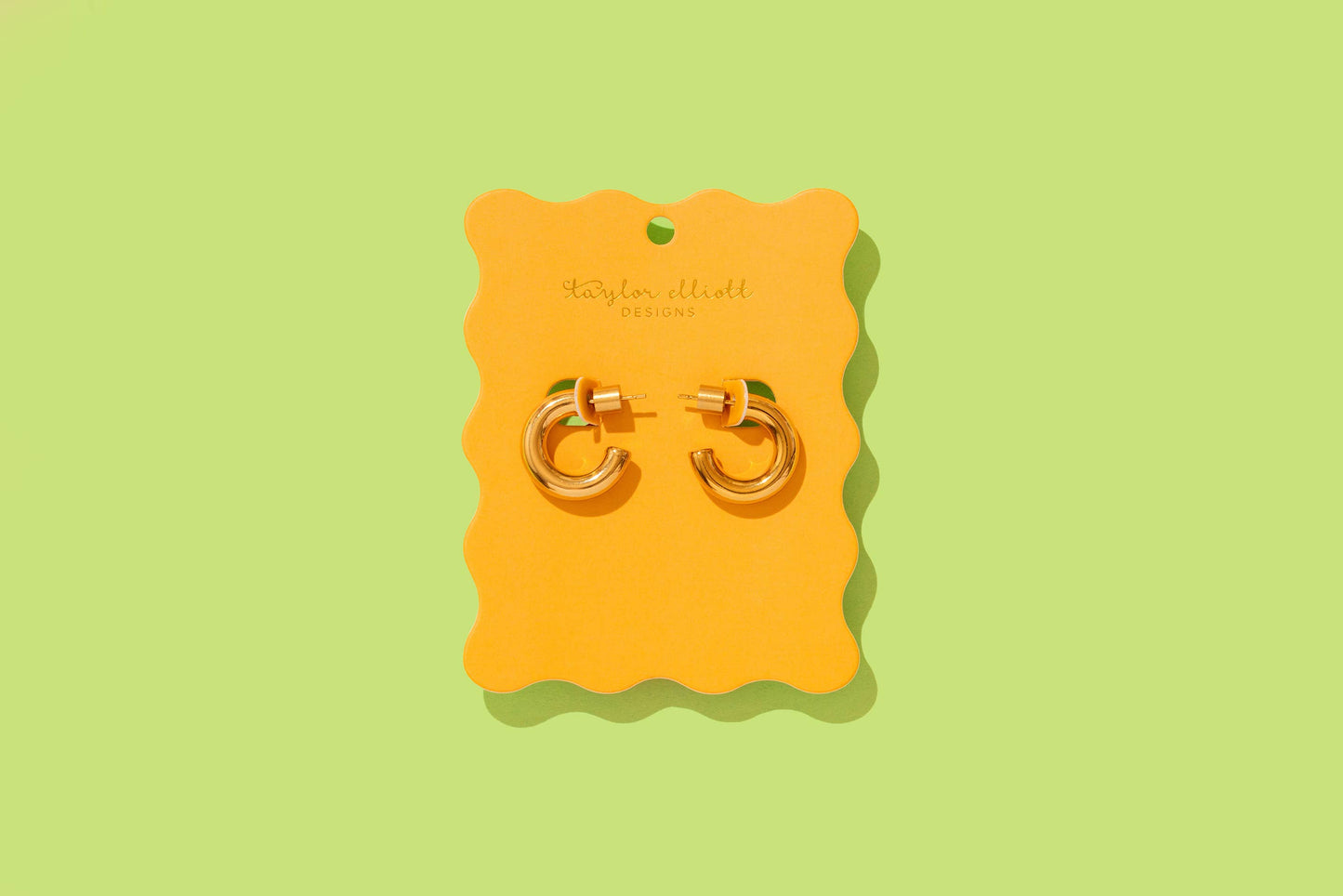 Hoop Earrings - Small - Gold-Plated - Terry